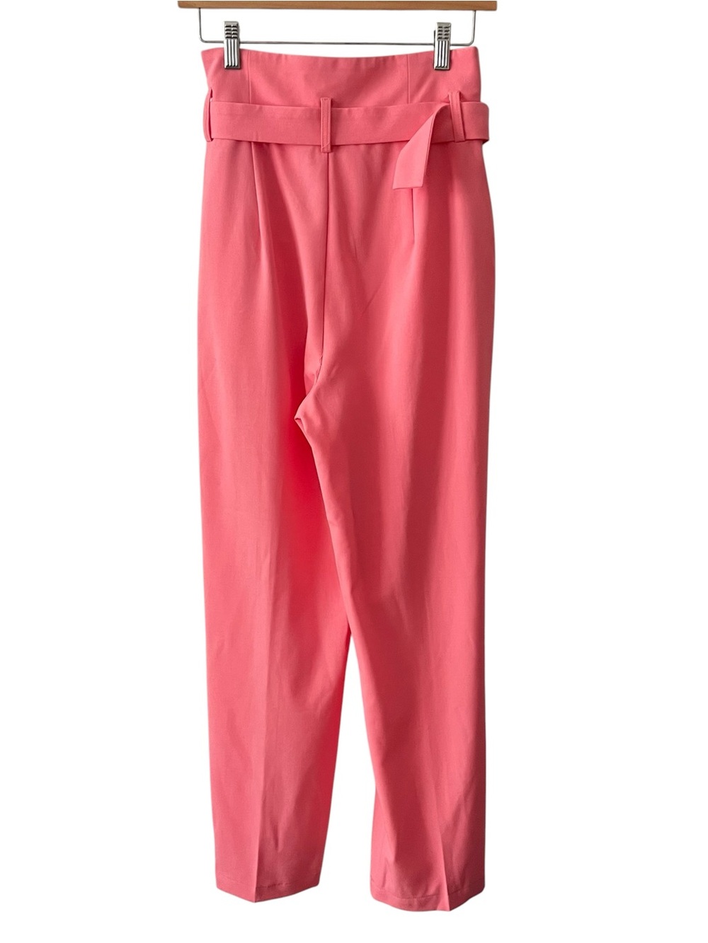 Venus Two Piece High Waisted Pink Pant Suit - Picture 6 of 9